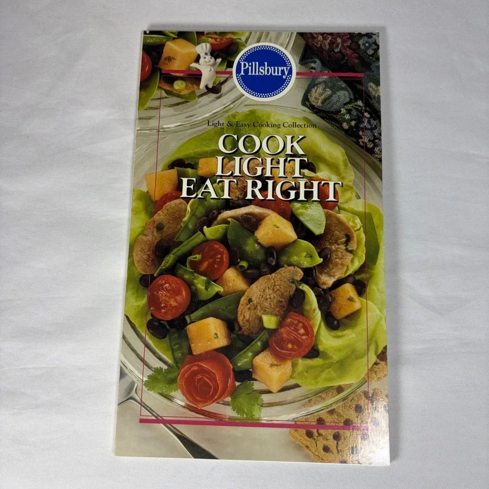 Pillsbury Light & Easy Cooking Collection 5 Book Box Set Vintage 1995 Cookbooks